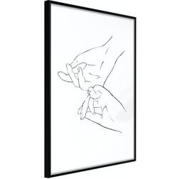 Arkiio Affisch Dancing Hand [Poster] 40x60 Poster